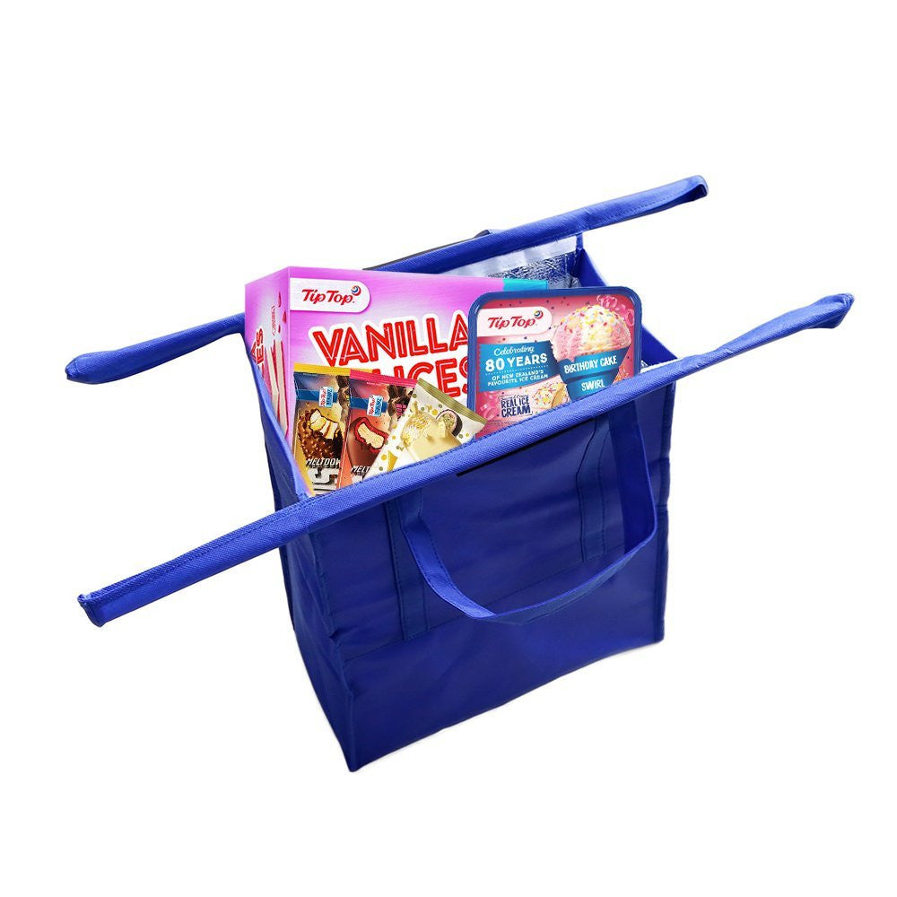 Foldable Reusable Grocery Trolley Bags (Set of 4)
