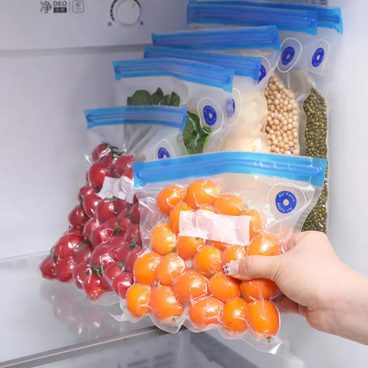 Reusable Vacuum Sealing Food Bags