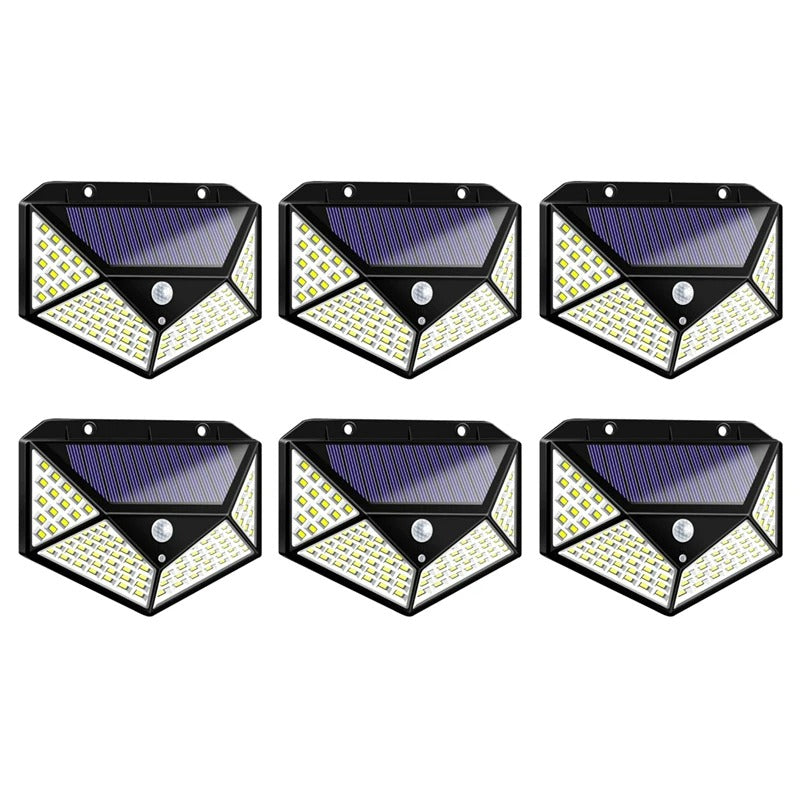 LED Solar Wall Lights with Motion Sensor