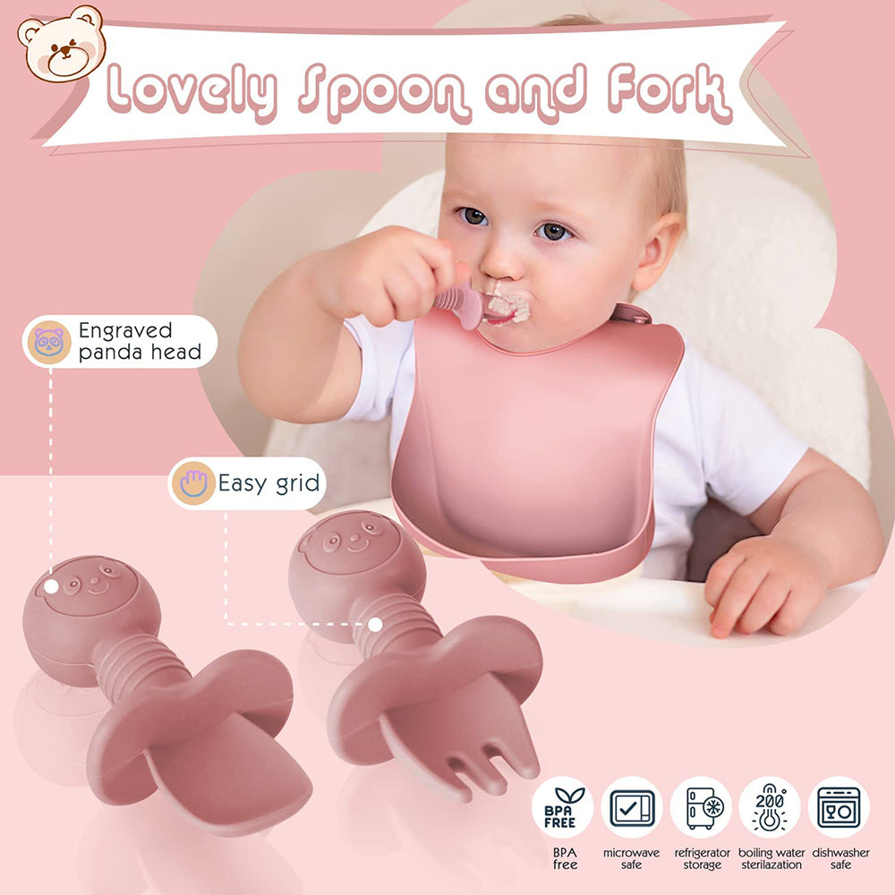 Silicone Baby Feeding Set