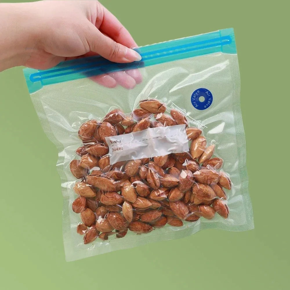 Reusable Vacuum Sealing Food Bags