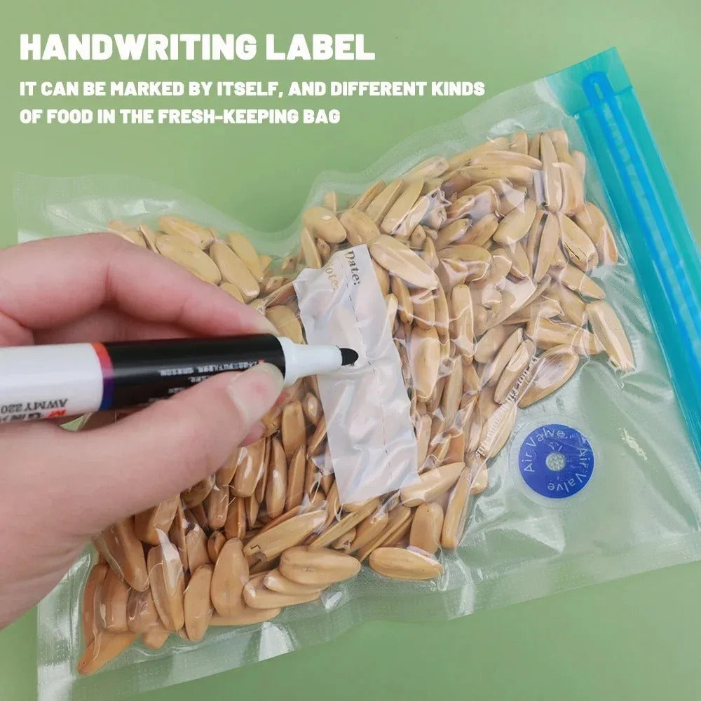 Reusable Vacuum Sealing Food Bags