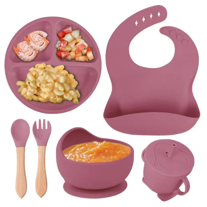 Silicone Baby Feeding Set