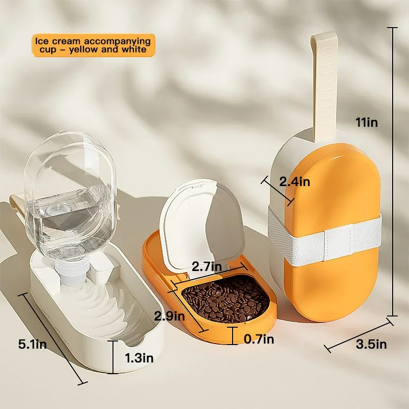 Paws2Go Portable Pet Water & Food Bottle