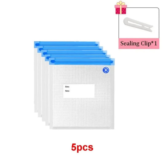 Reusable Vacuum Sealing Food Bags