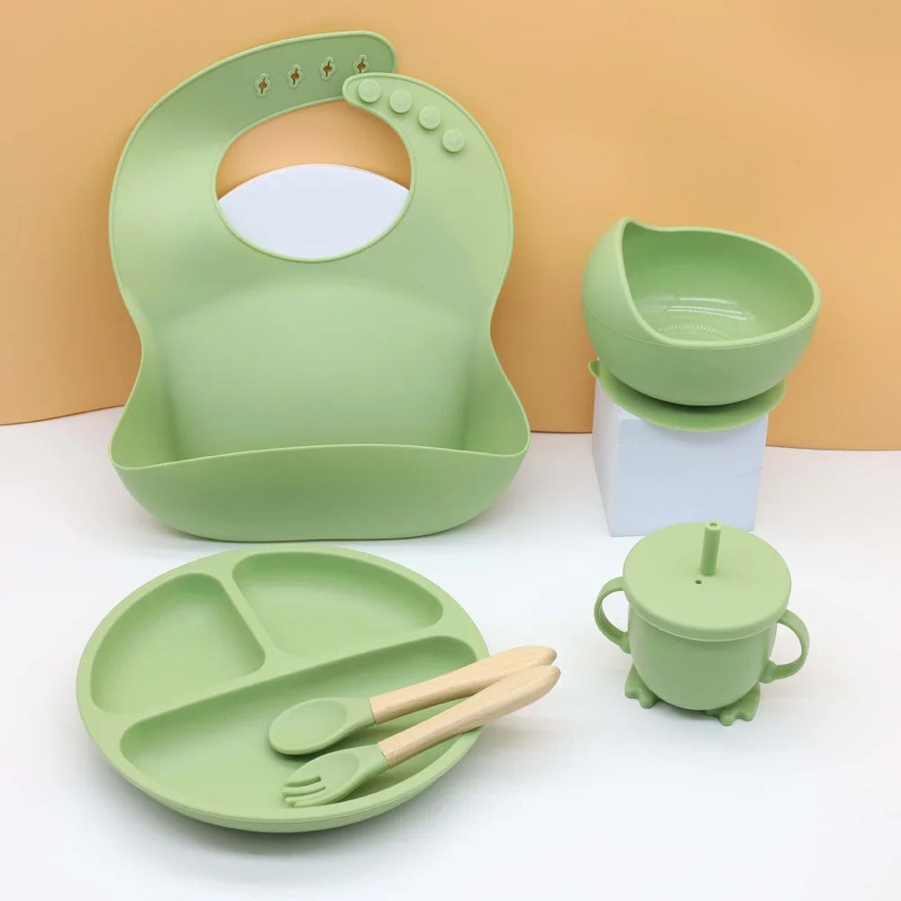Silicone Baby Feeding Set